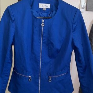 Calvin Klein Women's Royal Blue Blazer
